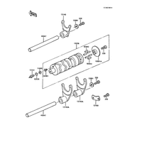 GANGSCHALTUNG/SCHALTGABEL