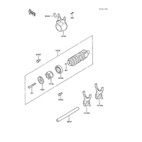 GANGSCHALTUNG/SCHALTGABEL