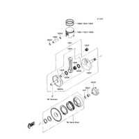 KOLBEN/KURBELGEHÄUSE