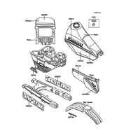 AUFKLEBER(ROT/WEIß)