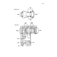 KURBELGEHÄUSE/SCHRAUBENSCHEMA