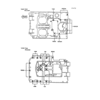 KURBELGEHÄUSE/SCHRAUBENSCHEMA