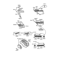 AUFKLEBER(ROT/WEIß)
