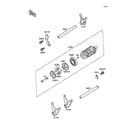 GANGSCHALTUNG/SCHALTGABEL