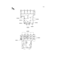 KURBELGEHÄUSE/SCHRAUBENSCHEMA