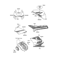 AUFKLEBER(SCHWARZ/GRAU)