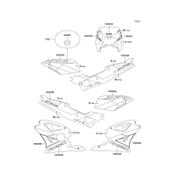 AUFKLEBER(GRÜN/WEIß/BLAU)