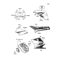 AUFKLEBER(SCHWARZ/ROT)