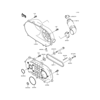 WANDLERDECKEL/ANTRIEBSRIEMEN