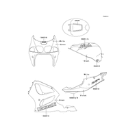 AUFKLEBER(GRÜN/VIOLETT)
