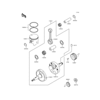 KOLBEN/KURBELGEHÄUSE