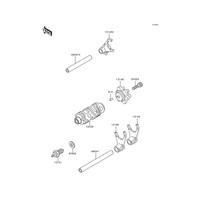 GANGSCHALTUNG/SCHALTGABEL