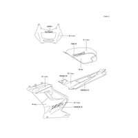 AUFKLEBER(SILBER/GRAU)