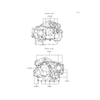 KURBELGEHÄUSE/SCHRAUBENSCHEMA