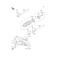 GANGSCHALTUNG/SCHALTGABEL