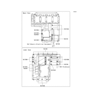 KURBELGEHÄUSE/SCHRAUBENSCHEMA