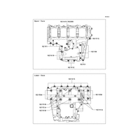 KURBELGEHÄUSE/SCHRAUBENSCHEMA