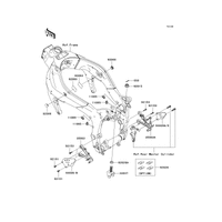 RAHMENBEFESTIGUNG(VORNE)