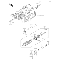 GANGSCHALTUNG/SCHALTGABEL