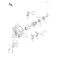 GANGSCHALTUNG/SCHALTGABEL