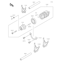 Gear Change Drum/Shift Fork(s)