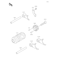GANGSCHALTUNG/SCHALTGABEL