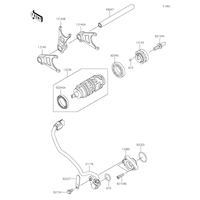 GANGSCHALTUNG/SCHALTGABEL