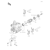 GANGSCHALTUNG/SCHALTGABEL
