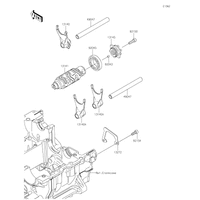GANGSCHALTUNG/SCHALTGABEL