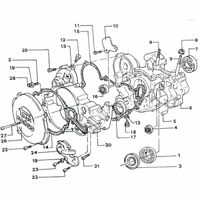 KUPPLUNGSGEHAEUSE /  MOTORGEHAEUSE