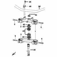 LENKER / GABELBRUECKE OEHLINS / PAIOLI D 46