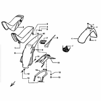 KOTFLUEGEL VORN / HINTEN