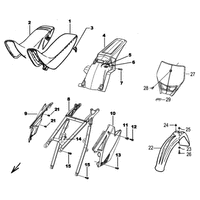 KOTFLUEGEL HINTEN / VORN
