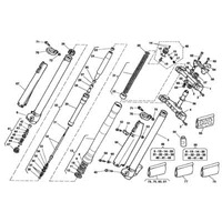 VORDERRADGABEL / STEUERKOPF