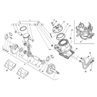 ZYLINDERKOPF / KOLBEN / KURBELWELLE