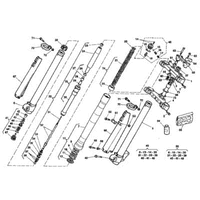 VORDERRADGABEL / STEUERKOPF