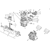 ZYLINDERKOPF / KOLBEN / KURBELWELLE