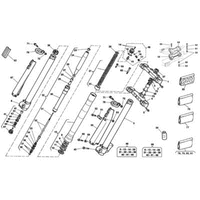 VORDERRADGABEL / STEUERKOPF