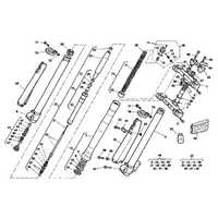 VORDERRADGABEL / STEUERKOPF