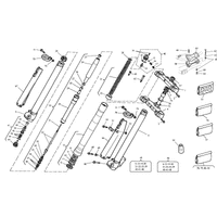 VORDERRADGABEL / STEUERKOPF