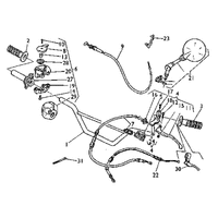 LENKER / -ARMATUREN "DELL'ORTO"