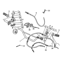 LENKER / -ARMATUREN "DELL`ORTO"