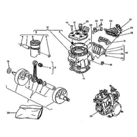 ZYLINDERKOPF / KOLBEN / KURBELWELLE