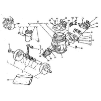 ZYLINDERKOPF / KOLBEN / KURBELWELLE