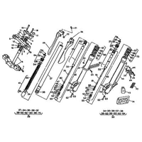 VORDERRADGABEL / STEUERKOPF
