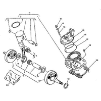 ZYLINDERKOPF / KOLBEN / KURBELWELLE
