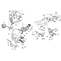 LAMPE /  SCHILDTRAEGER /  HUPE / SCHEINWERFERHALTER / BLINKER