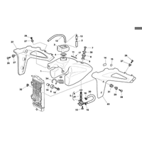 KRAFTSTOFFTANK /  FLANKE