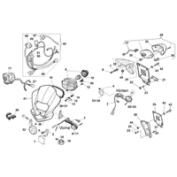 LAMPE /  SCHILDTRAEGER /  HUPE / SCHEINWERFERHALTER / BLINKER