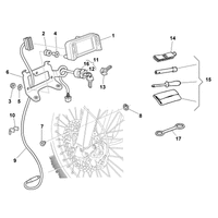 TACHOMETER/ WERKZEUGTASCHE